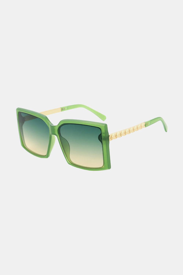 Polycarbonate Frame Square Sunglasses - Tran.scend 