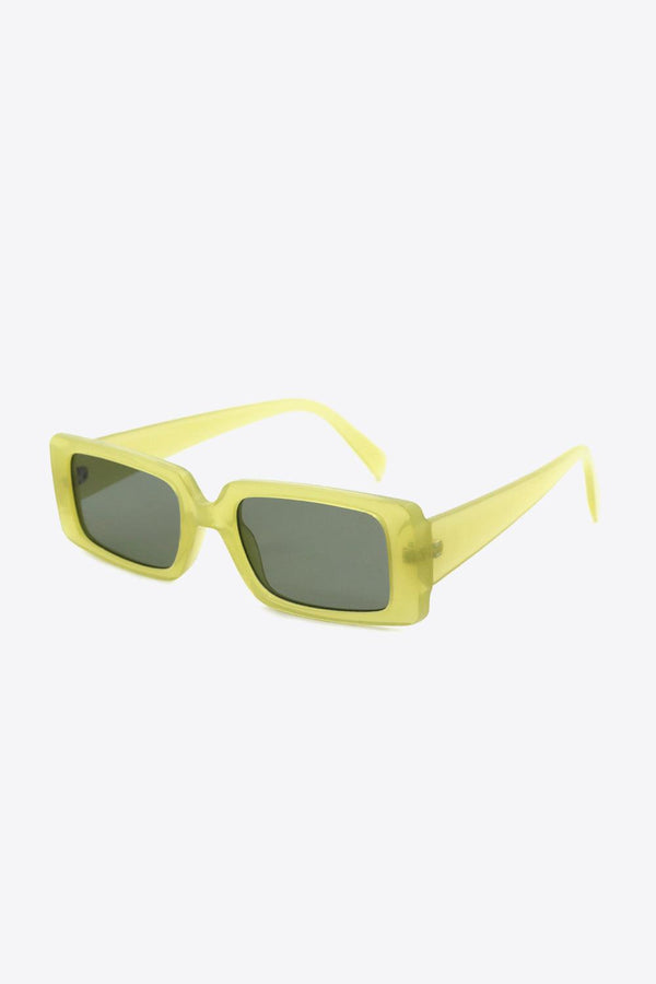 UV400 Polycarbonate Rectangle Sunglasses - Tran.scend 