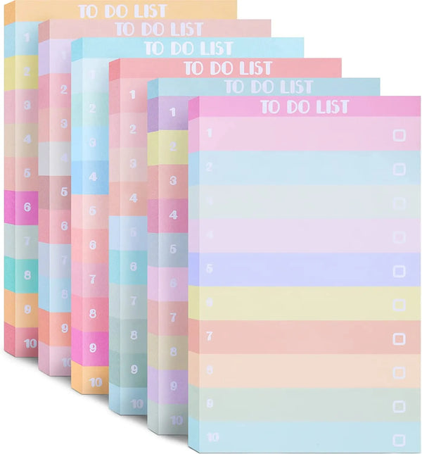 50 Sheets of Multicolored Lined Sticky Notes