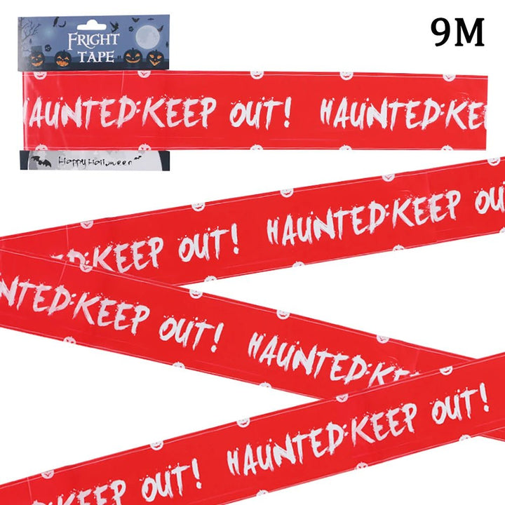 Halloween Decoration Danger Warning Tape Signs - Tran.scend