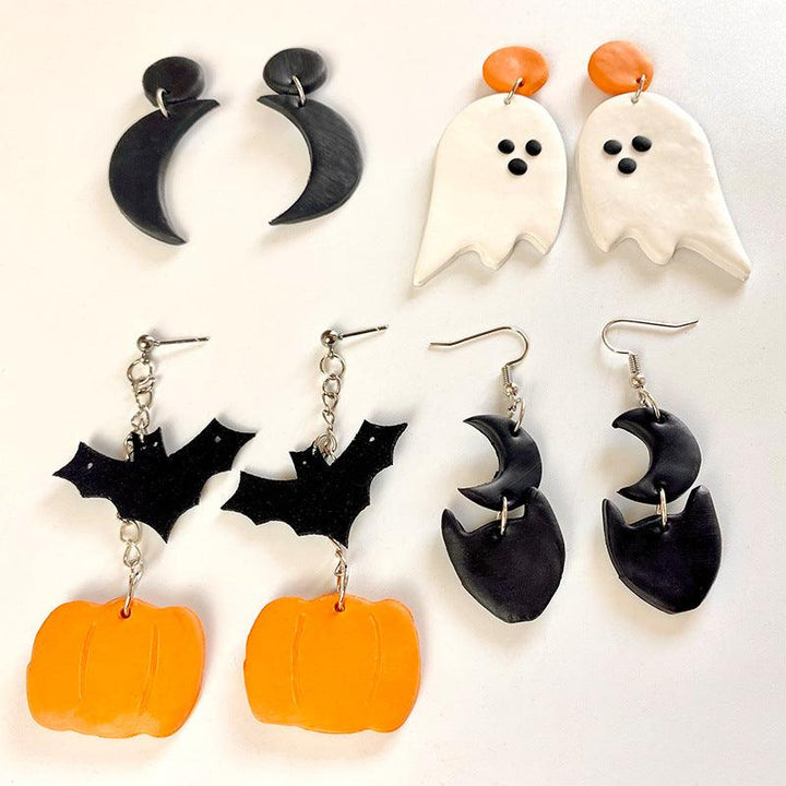 Halloween Theme Dangle Earrings - Tran.scend