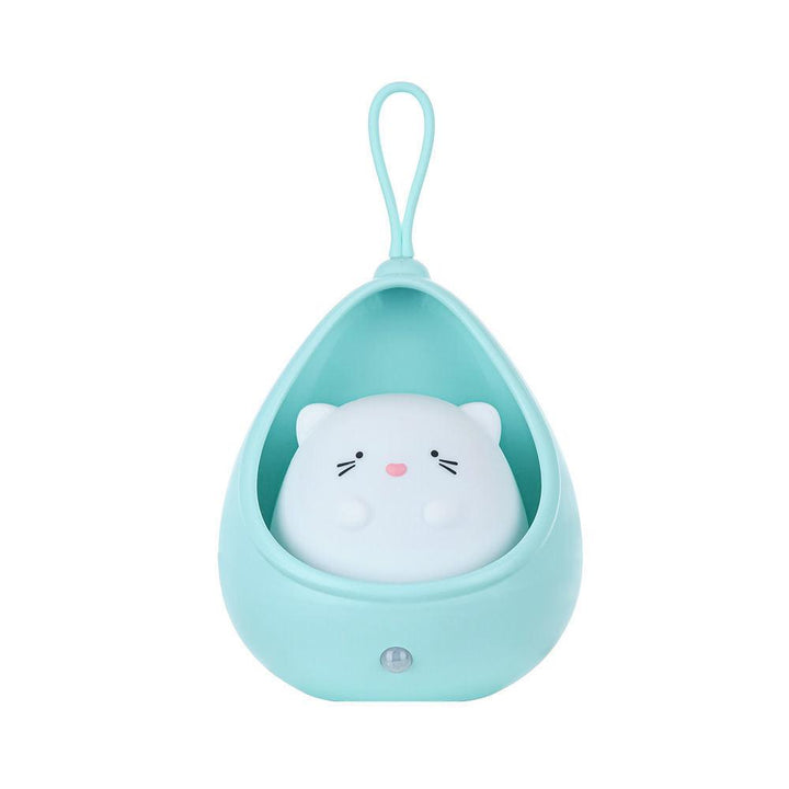 Cute Kitty Motion Sensor Night Light - Tran.scend 