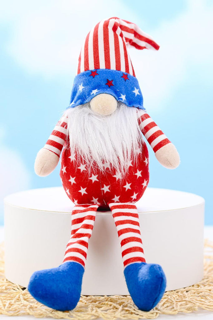 2-Piece Independence Day Pointed Hat Decor Gnomes - Tran.scend 
