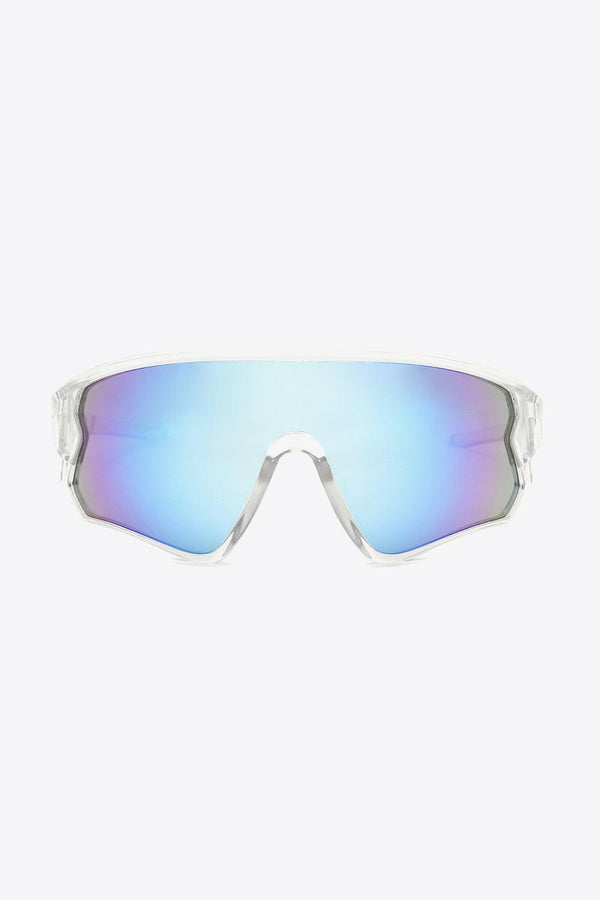 Polycarbonate Shield Sunglasses - Tran.scend 