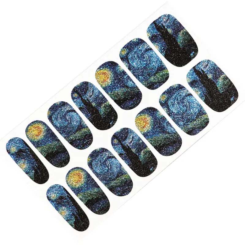 Van Gogh Nail Stickers - Tran.scend 