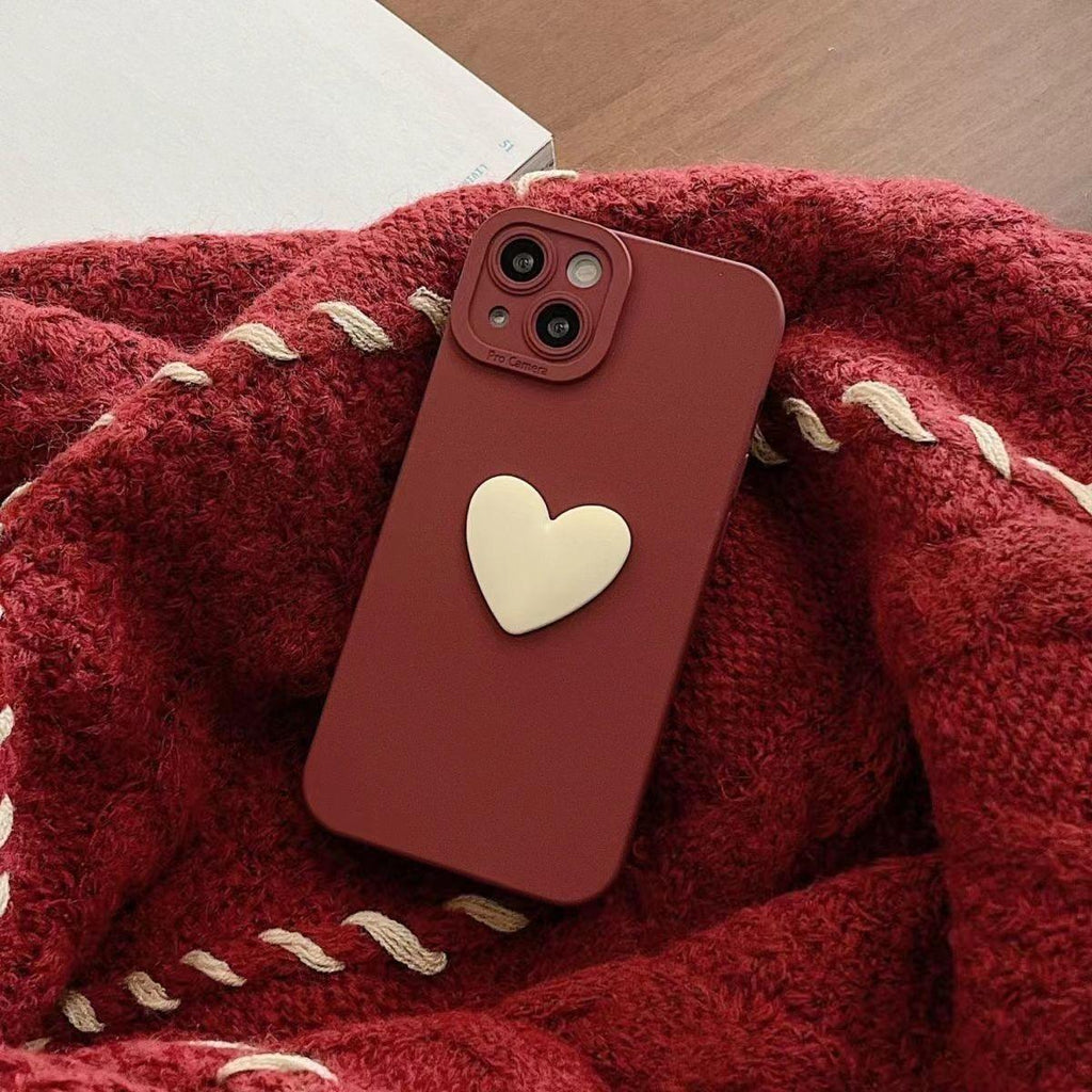 3D Heart Soft Phone Case For Most Phones - Tran.scend 