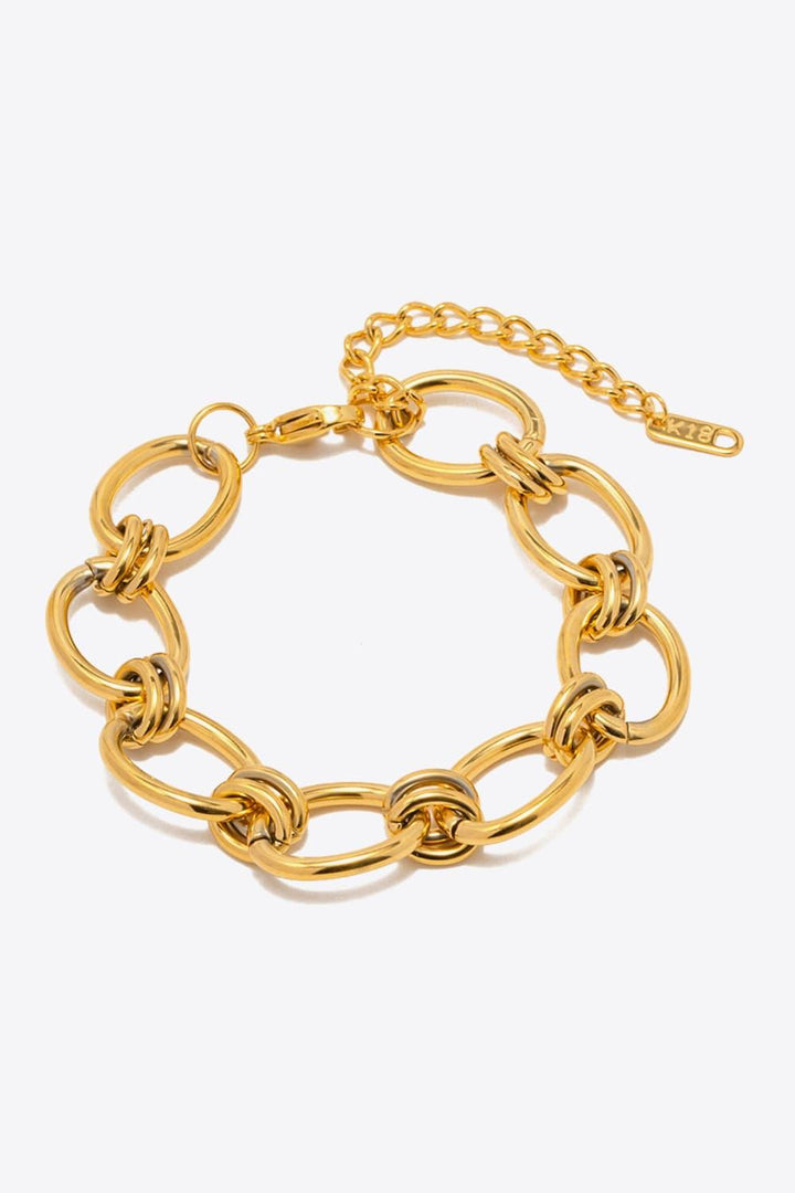 Chunky Chain Stainless Steel Bracelet - Tran.scend 