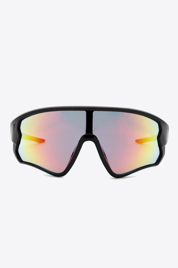 Polycarbonate Shield Sunglasses - Tran.scend 