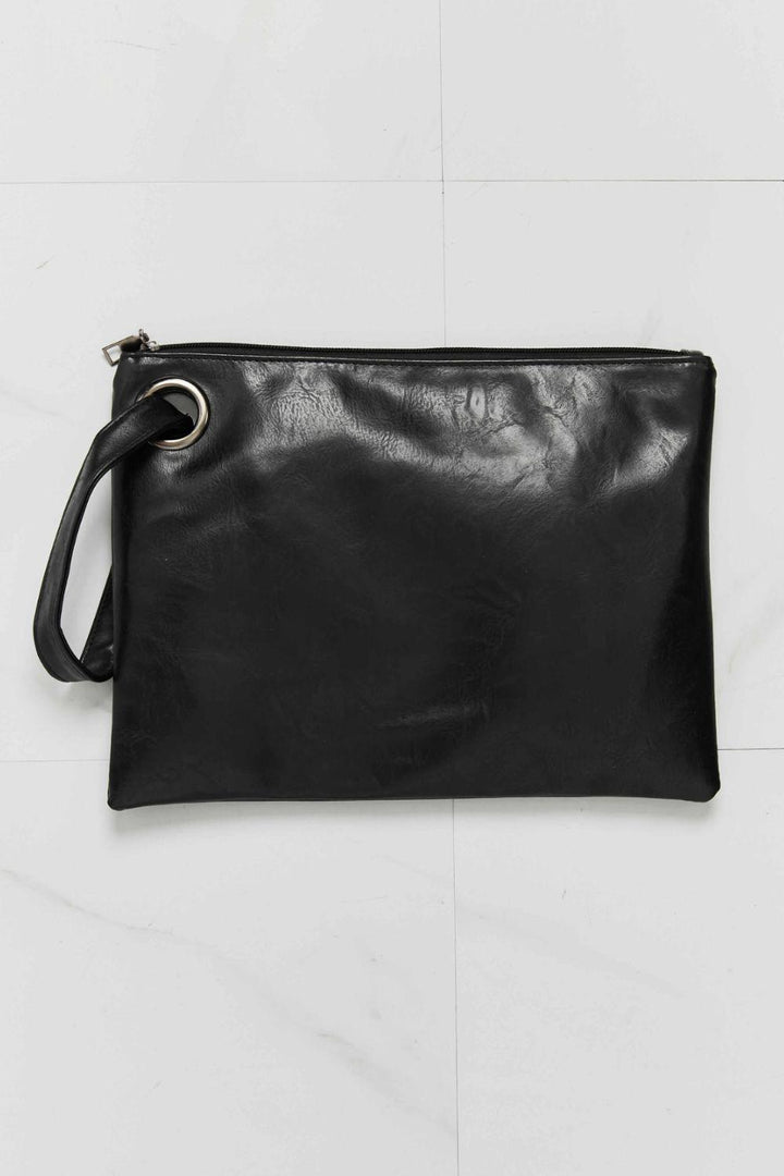 Looking At You PU Leather Wristlet - Tran.scend 